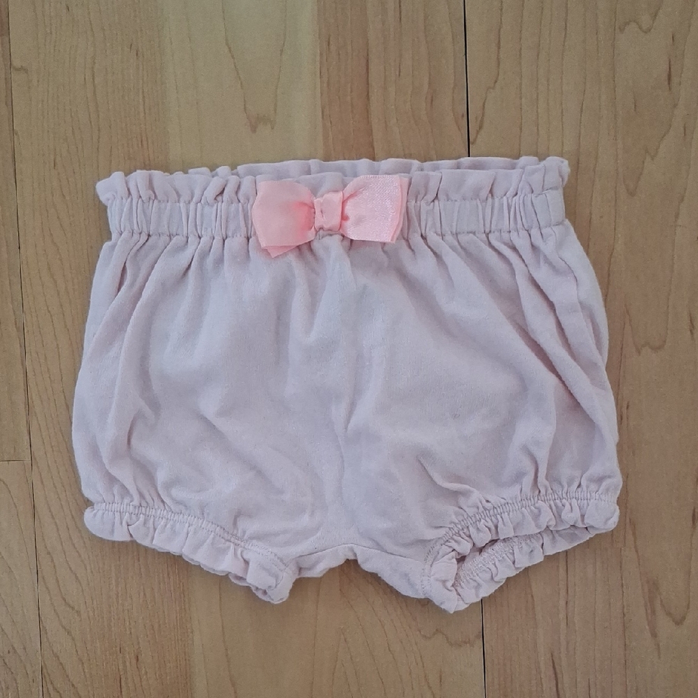 *free w/purchase First Impressions Light Pink Diaper Cover with Bow